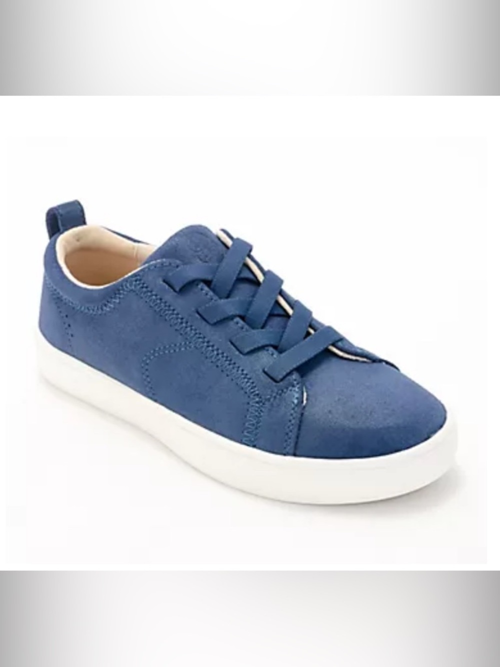 Revitalign Orthotic Water Repellent Suede Sneakers - Misty